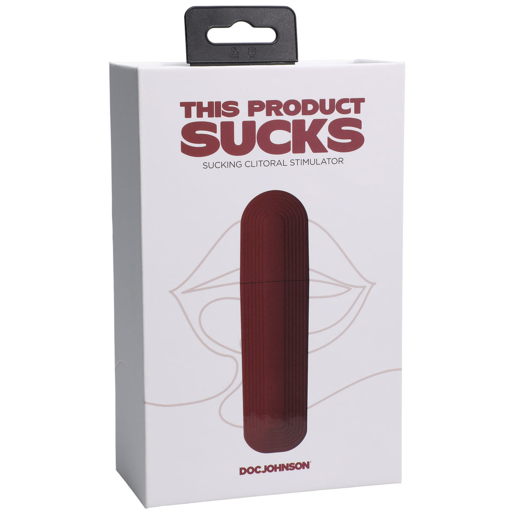 This Product Sucks - Sucking Clitoral Stimulator - Rechargeable by Doc Johnson from LoveMart Co.
