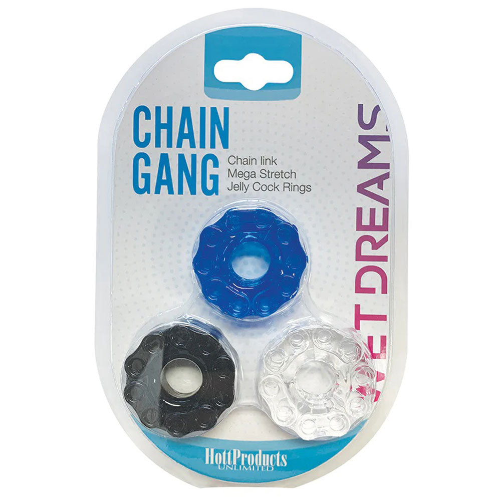 Wet Dream Chain Gang - 3 Pack by Hott Products from LoveMart Co.