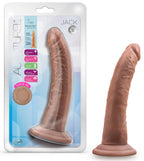 Au Naturel - Jack - 7 Inch Dildo - Mocha by Blush from LoveMart Co.