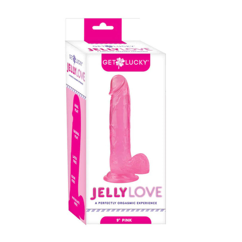 Jelly Love 9" Dildo by Viben from LoveMart Co.