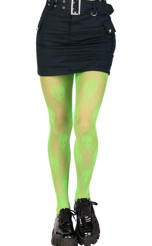 Alien Net Tights - One Size by Leg Avenue from LoveMart Co.