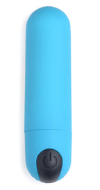 Bang Vibrating Bullet With Remote Control - Blue by XR Brands from LoveMart Co.