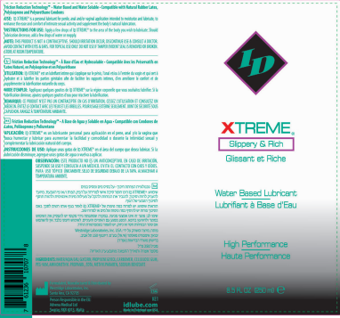 Xtreme 8.5 Fl Oz Bottle by ID - Lubricants from LoveMart Co.
