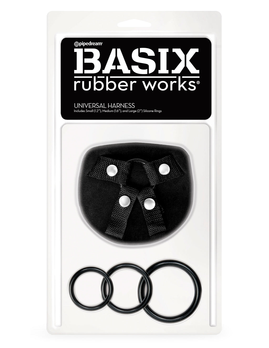 Basix Rubber Works Universal Harness by Pipedream from LoveMart Co.