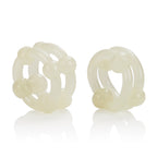 Island Rings Double Stacker - Glow-in-the by CalExotics from LoveMart Co.