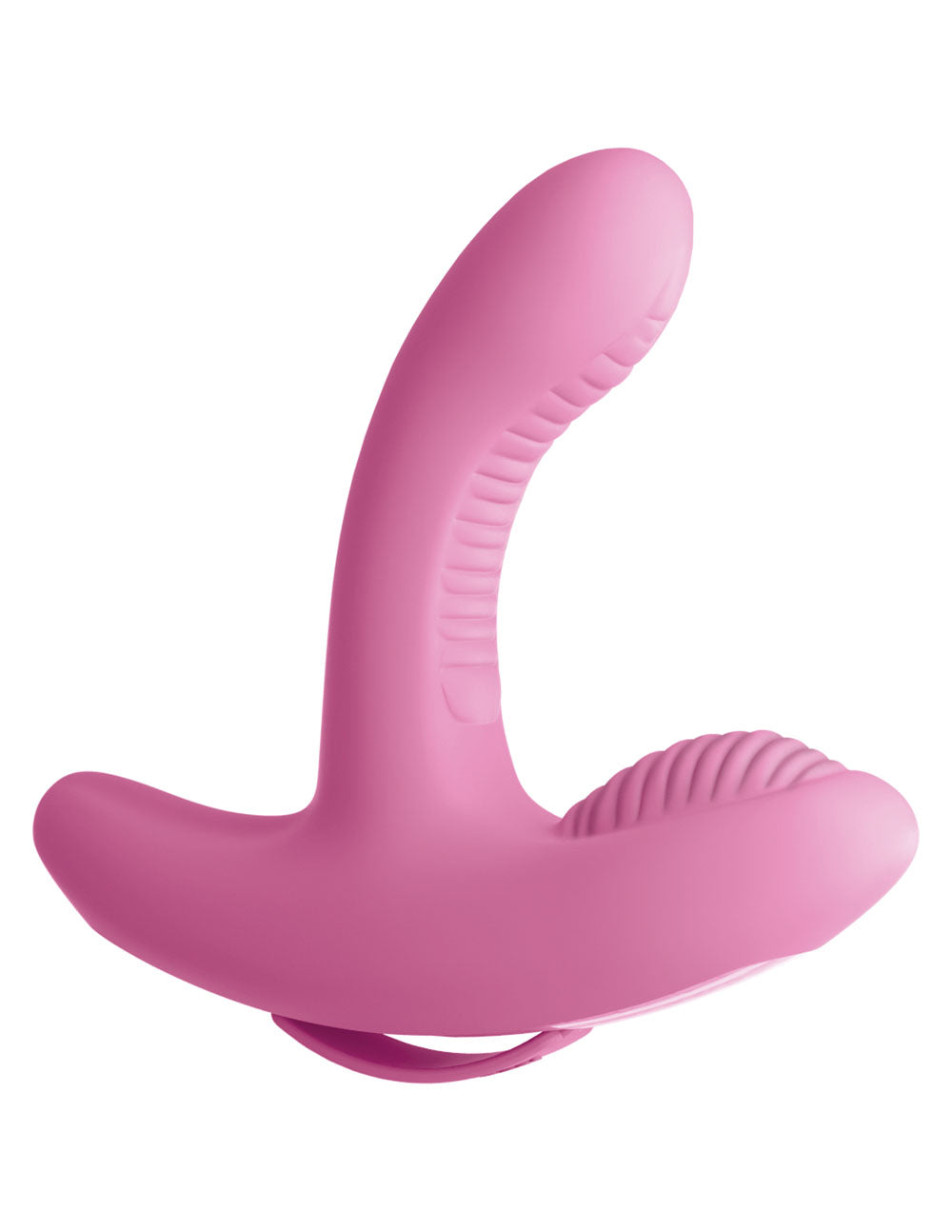 Threesome Rock n' Grind Silicone Vibrator by Pipedream from LoveMart Co.