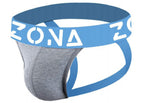 Grey Vibrant Jockstrap - Small by Zona Mens Underwear from LoveMart Co.