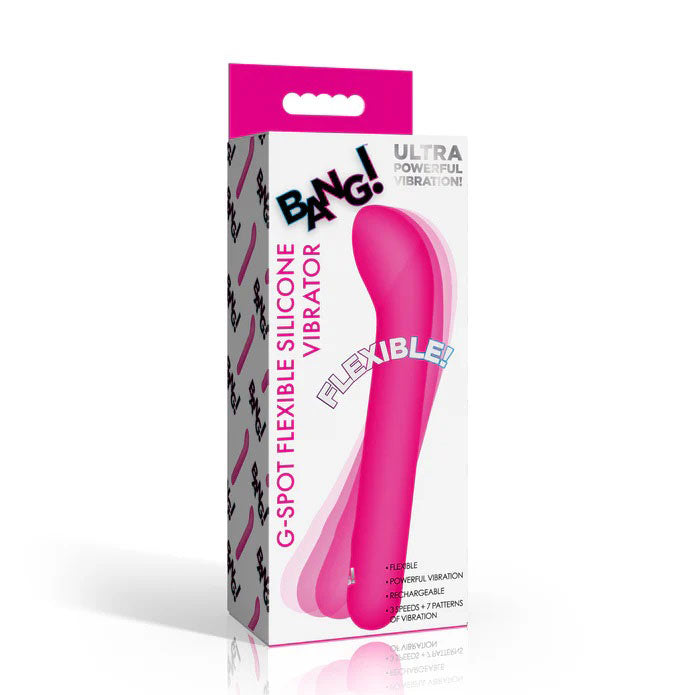 G-Spot Flexible Silicone Vibrator by XR Brands from LoveMart Co.