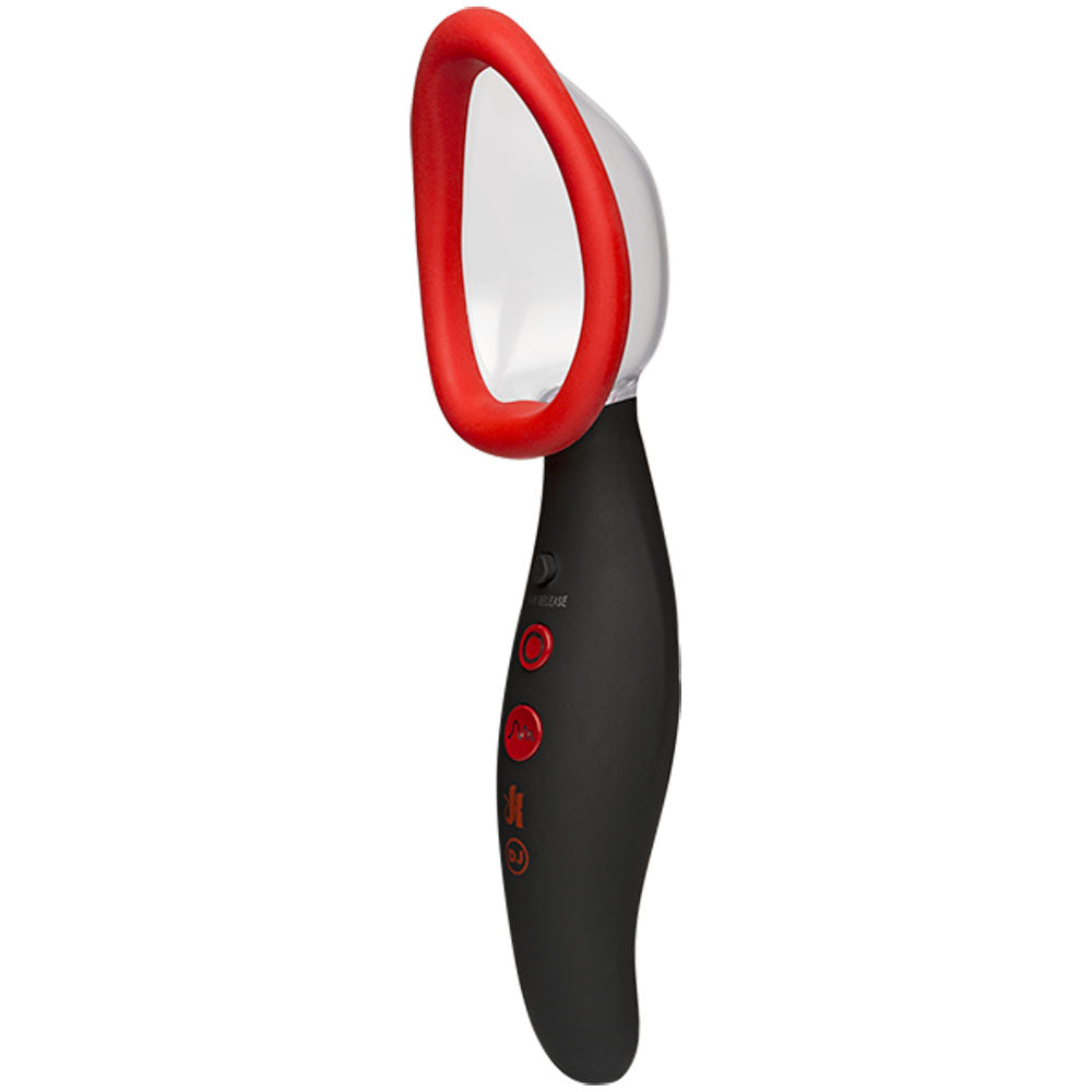 Pumped - Rechargeable Vibrating Suckling Vagina Pump by Doc Johnson from LoveMart Co.