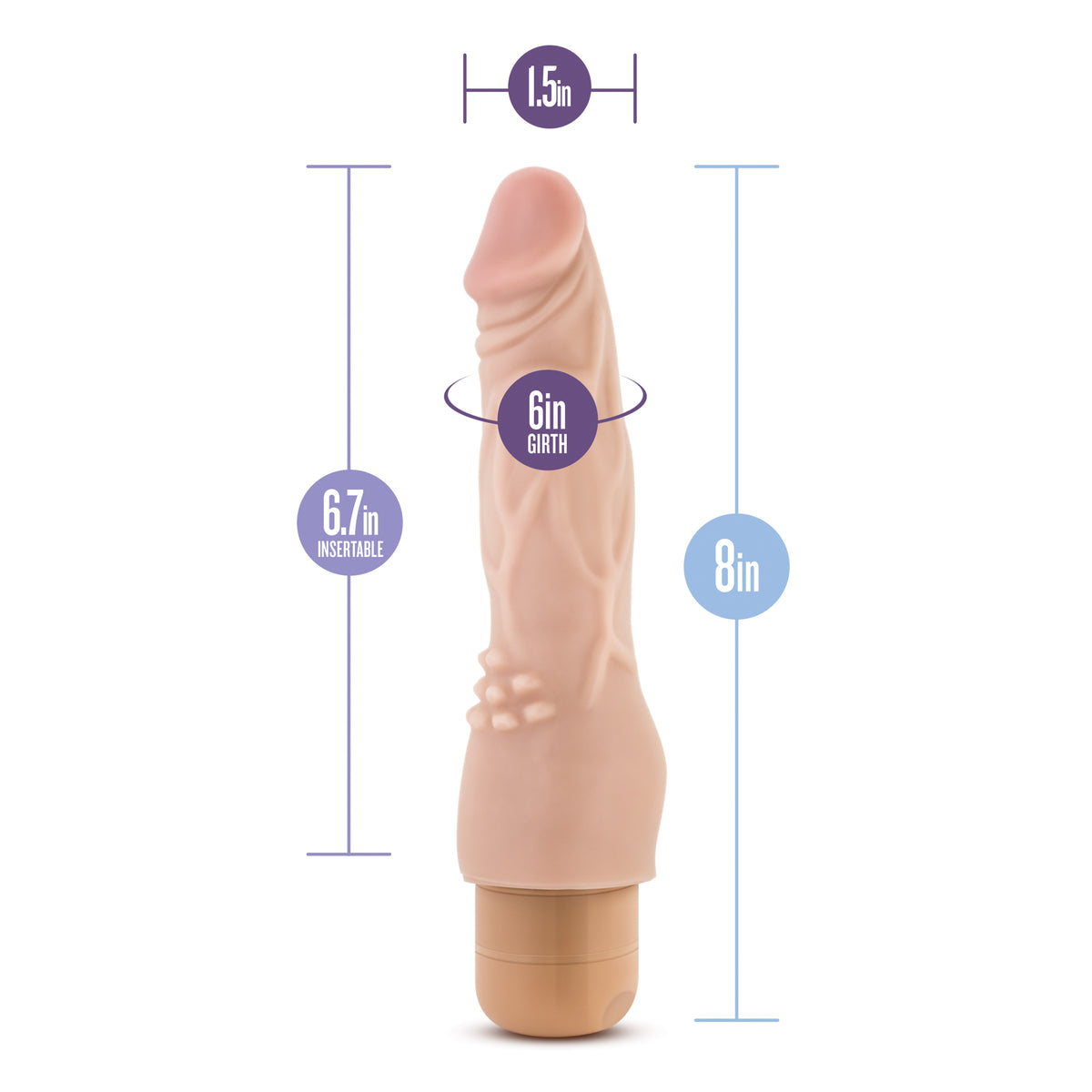 Dr. Skin - Cock Vibe #4 by Blush from LoveMart Co.