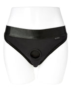 Em. Ex. Active Harness Wear Crotchless Silhouette - Medium by Sportsheets from LoveMart Co.