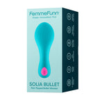 Solia Bullet Flat Tipped Vibrator by Femme Funn from LoveMart Co.