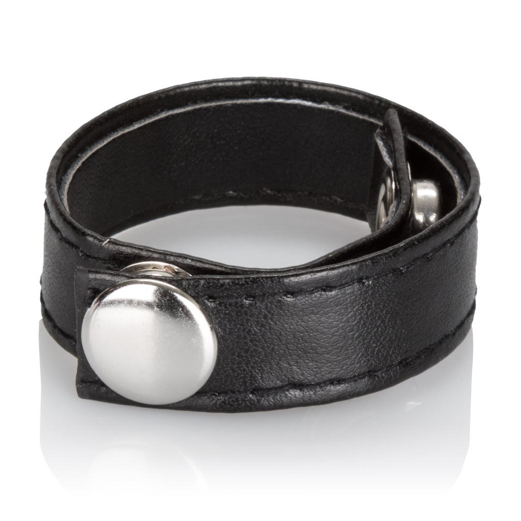 Leather 3-Snap Ring by CalExotics from LoveMart Co.