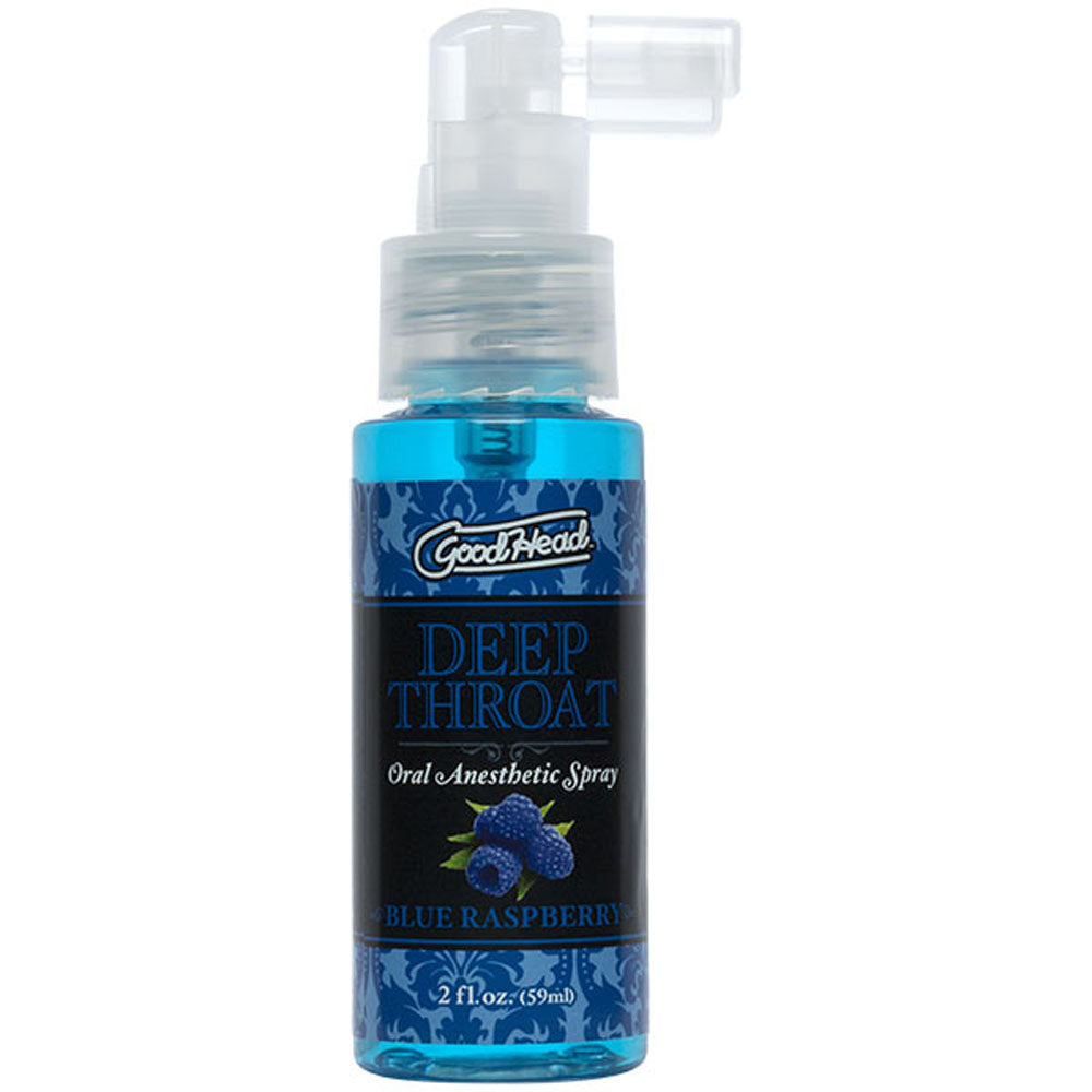 Goodhead - Deep Throat Spray - Raspberry by Doc Johnson from LoveMart Co.