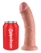 King Cock 8-Inch Cock - Flesh by Pipedream from LoveMart Co.