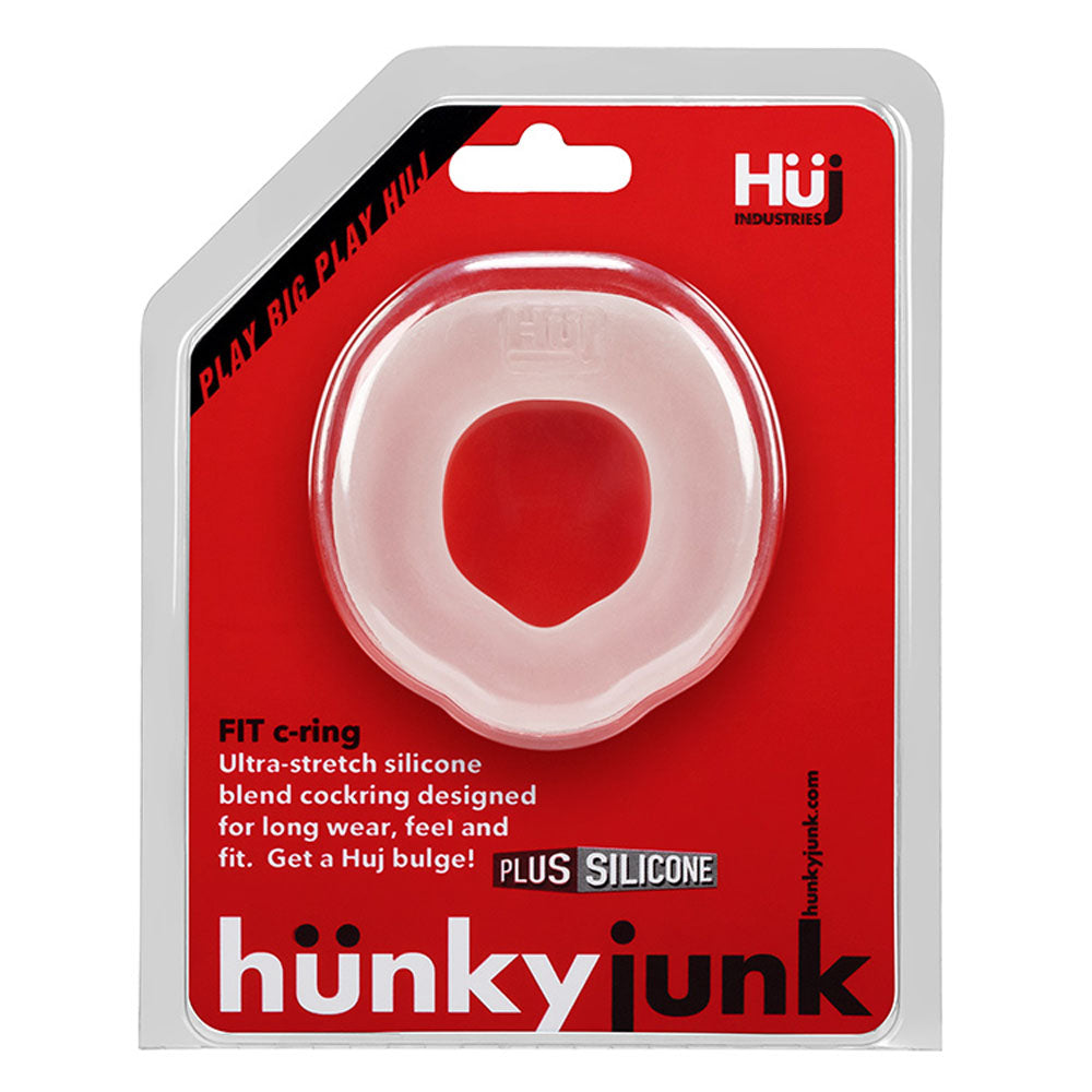 Hunkyjunk Fit Ergo C-Ring - Ice by Oxballs from LoveMart Co.