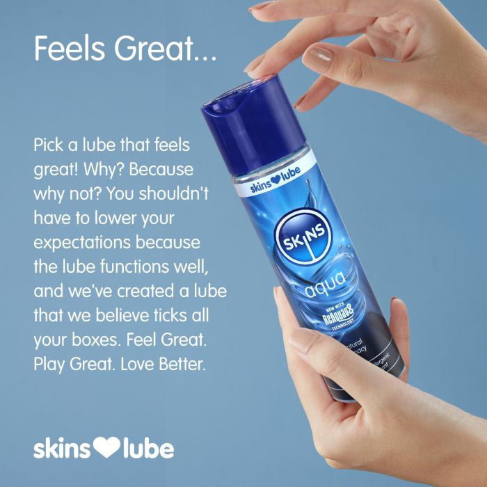 Skins Water Based Lubricant 4.4oz by Creative Conceptions from LoveMart Co.