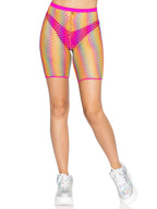 Ombre Rainbow Biker Shorts - One Size - Rainbow by Leg Avenue from LoveMart Co.