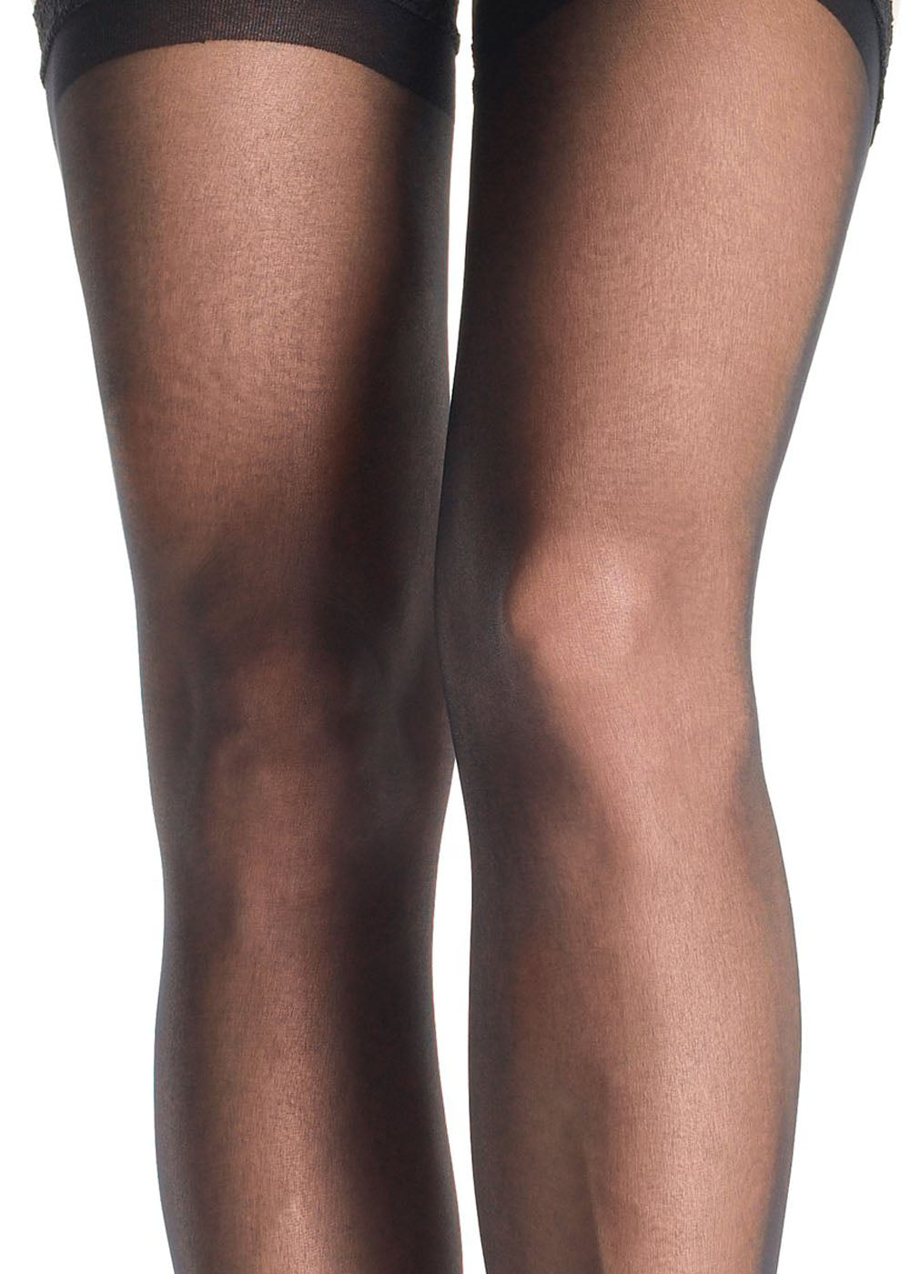 Sheer Thigh Highs - Queen Size by Leg Avenue from LoveMart Co.