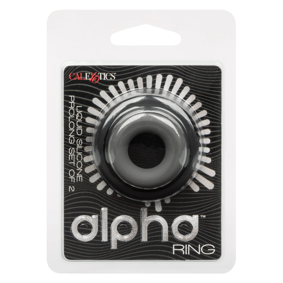 Alpha Liquid Silicone Prolong Set of 2 - /gray by CalExotics from LoveMart Co.