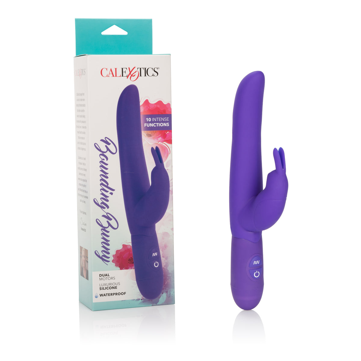 Posh 10-Function Silicone Bounding Bunny by CalExotics from LoveMart Co.