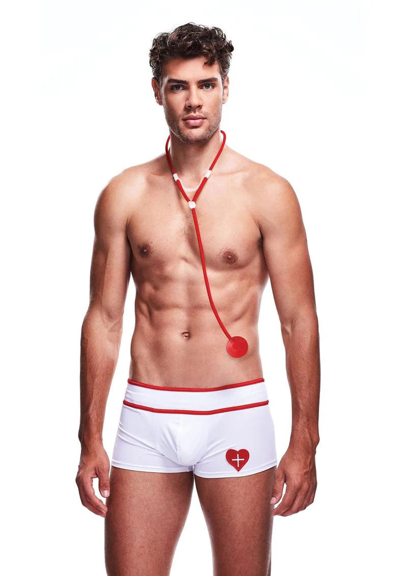 2 Piece Doctor Love Set - Medium/large by Envy Menswear from LoveMart Co.