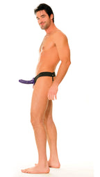 Fetish Fantasy Series for Him or Her Hollow Strap-on - Purple by Pipedream from LoveMart Co.