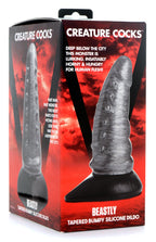 Beastly Tapered Bumpy Silicone Dildo by XR Brands from LoveMart Co.