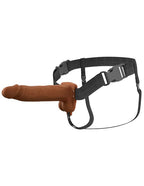 Fantasy X-Tensions Elite 8" Vibrating Hollow Silicone Strap-on by Pipedream from LoveMart Co.