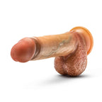 Renaissance Raphael 9.5" Sliding Foreskin Dildo With Squeezable Balls by Blush from LoveMart Co.