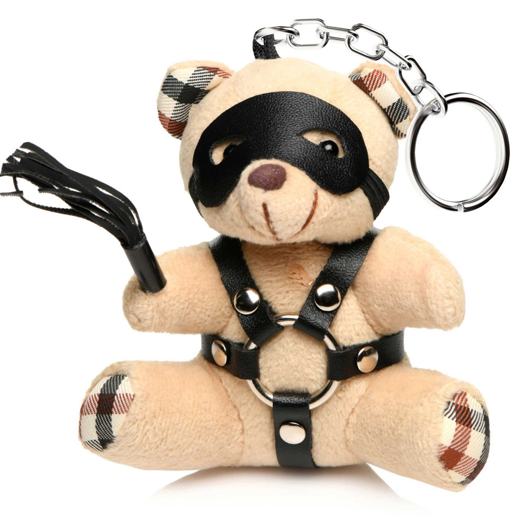 BDSM Teddy Bear Keychain by XR Brands from LoveMart Co.