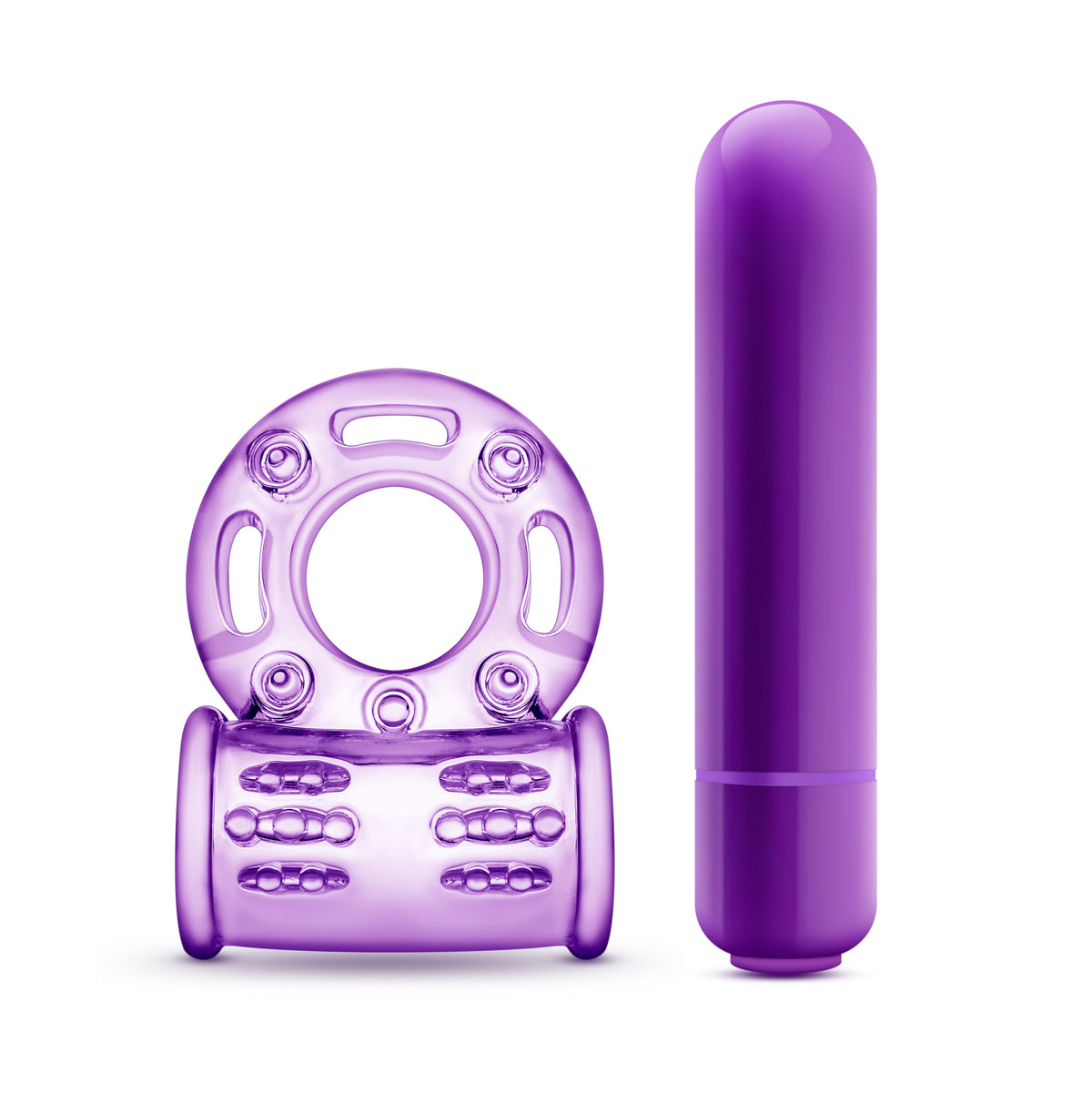 Play With Me - Couples Play - Vibrating Cock Ring by Blush from LoveMart Co.