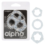 Alpha Liquid Silicone Beaded Rings by CalExotics from LoveMart Co.