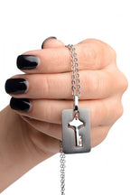 Cuffed Locking Bracelet and Key Necklace by XR Brands from LoveMart Co.