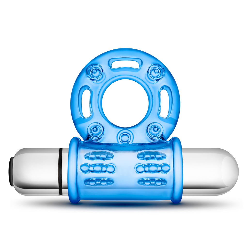 Stay Hard 10 Function Vibrating Bull Ring by Blush from LoveMart Co.