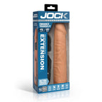 Jock Vibrating Penis Extension with Remote - Medium by Curve Toys from LoveMart Co.