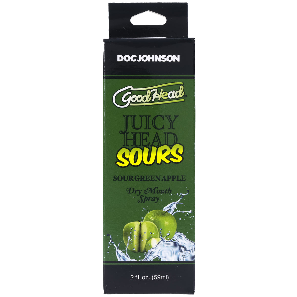Goodhead - Juicy Head - Dry Mouth Spray - Sour Apple - 2 Oz by Doc Johnson from LoveMart Co.