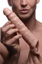 3 Inch Extender Sleeve - Flesh by XR Brands from LoveMart Co.