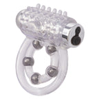 Maximus Enhancement Ring 5 Stroker Beads Rechargeable by CalExotics from LoveMart Co.