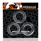 Willy Rings 3-Pack Cockrings by Oxballs from LoveMart Co.