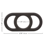Alpha Liquid Silicone Commander Ring by CalExotics from LoveMart Co.
