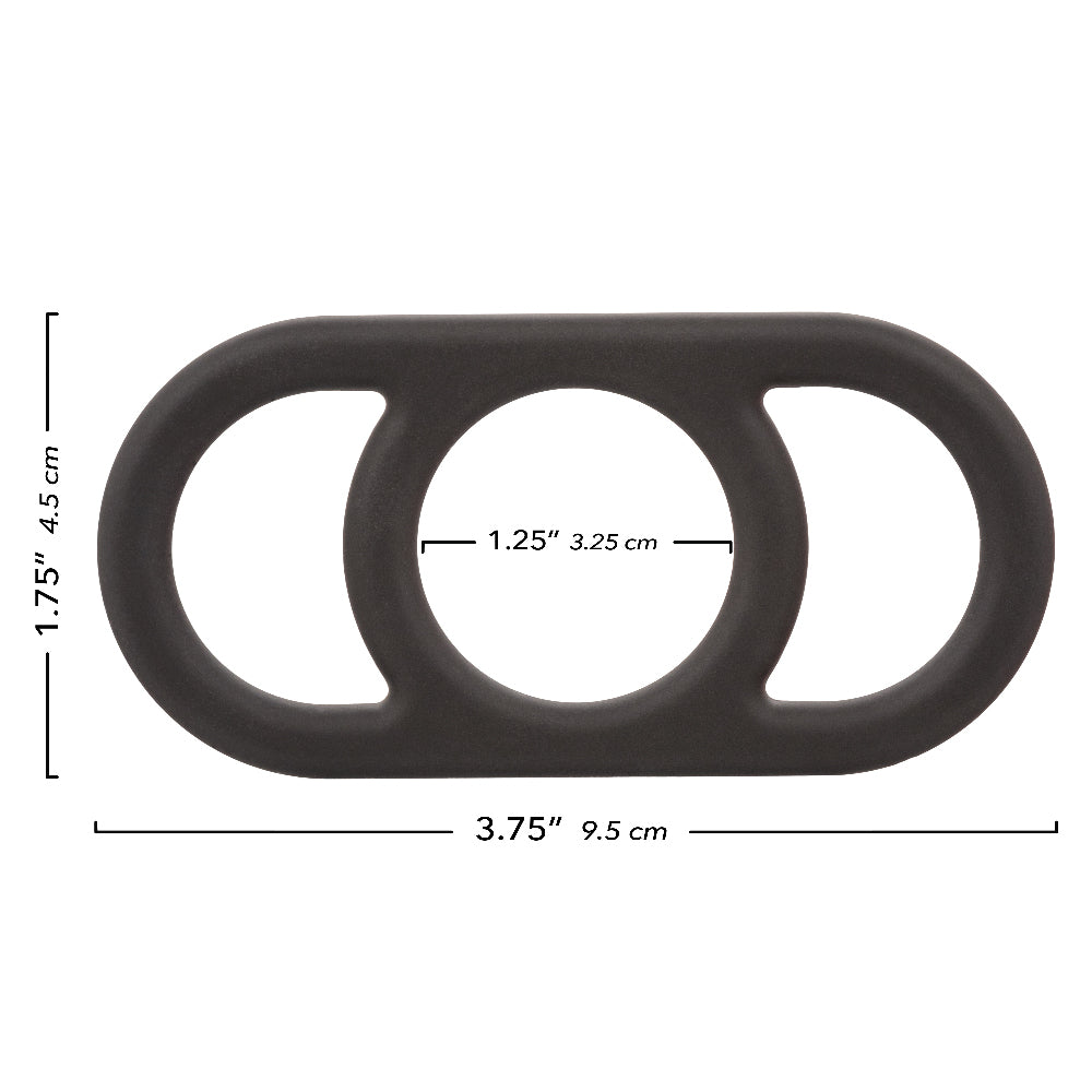 Alpha Liquid Silicone Commander Ring by CalExotics from LoveMart Co.