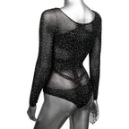 Radiance Long Sleeve Body Suit - Queen by CalExotics from LoveMart Co.