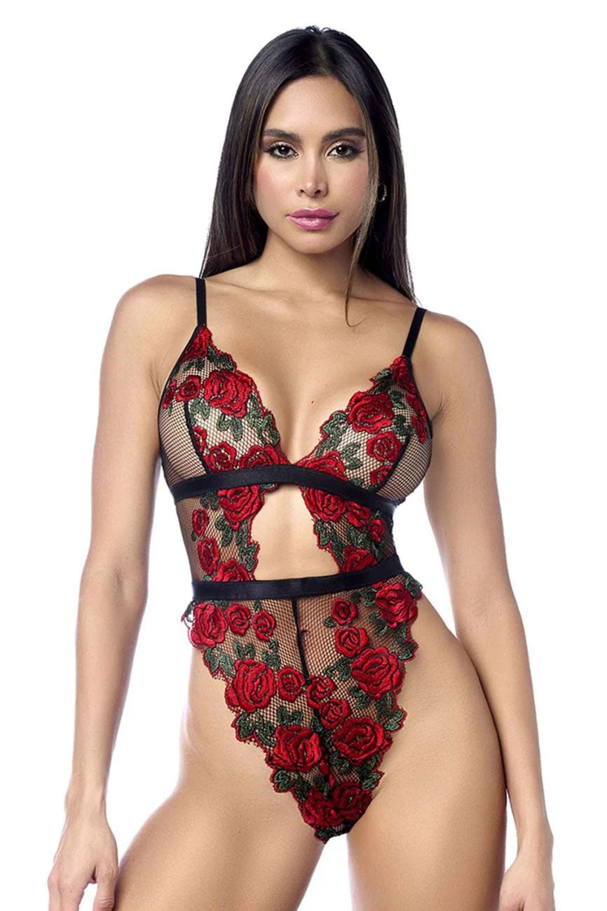 Teddy - Small/medium - Black/red by Mapale from LoveMart Co.