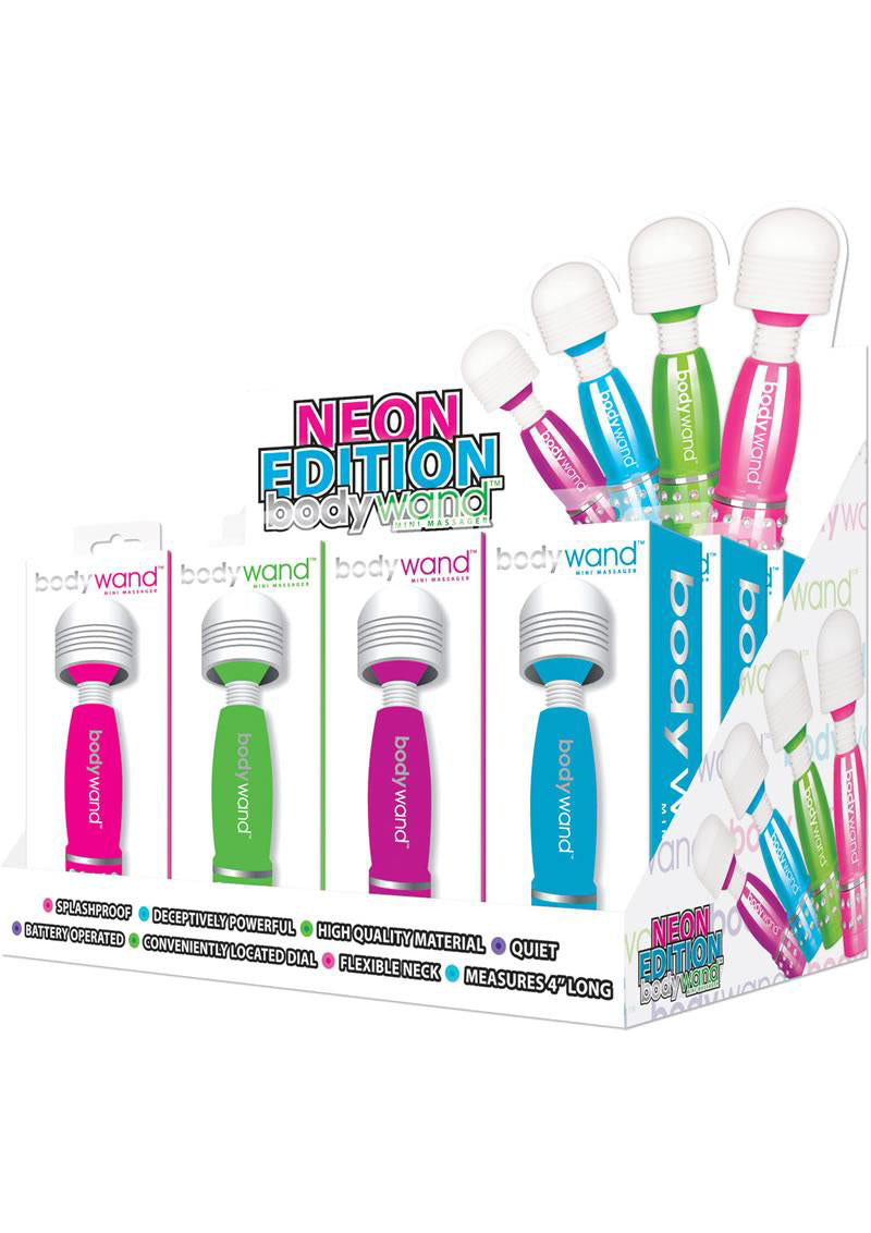 Bodywand Mini Neon Edition - 12 Pc Display by XGEN from LoveMart Co.
