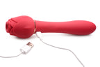 Bloomgasm - Sweet Heart Rose 5x Suction Rose and 10x Vibrator by XR Brands from LoveMart Co.