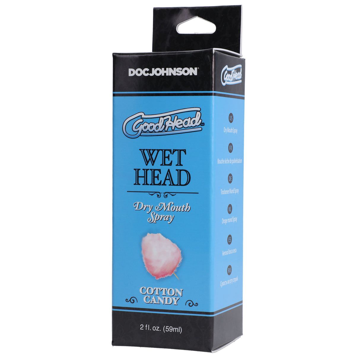 Goodhead Wet Head Dry Mouth Spray Cotton Candy 2oz (59ml) by Doc Johnson from LoveMart Co.