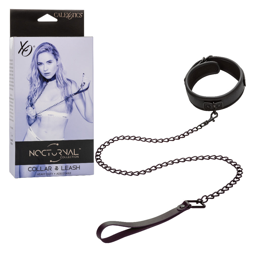 Nocturnal Collection Collar and Leash by CalExotics from LoveMart Co.