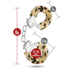 Temptasia Cuffs - Leopard by Blush from LoveMart Co.