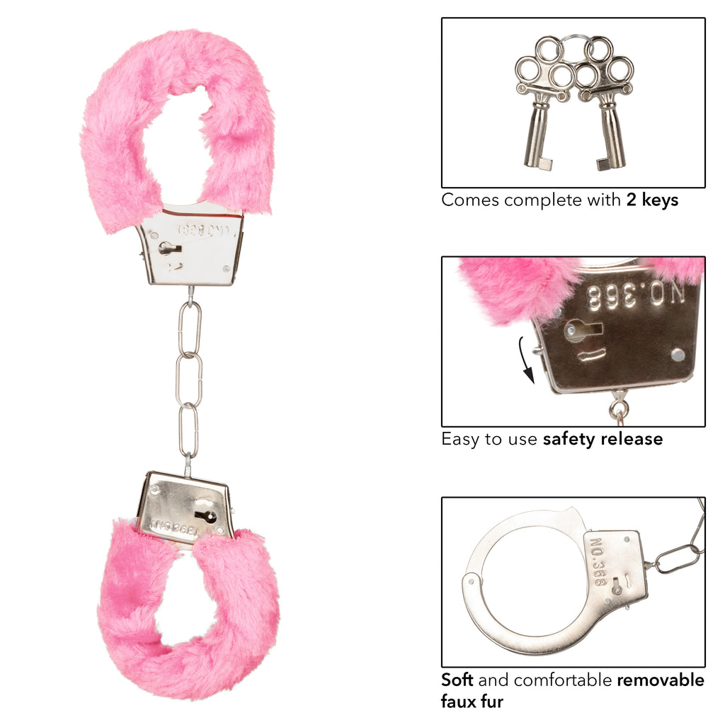 Playful Furry Cuffs by CalExotics from LoveMart Co.